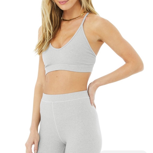 ALO Yoga Blissful Ribbed Set - Small - Picture 3 of 7